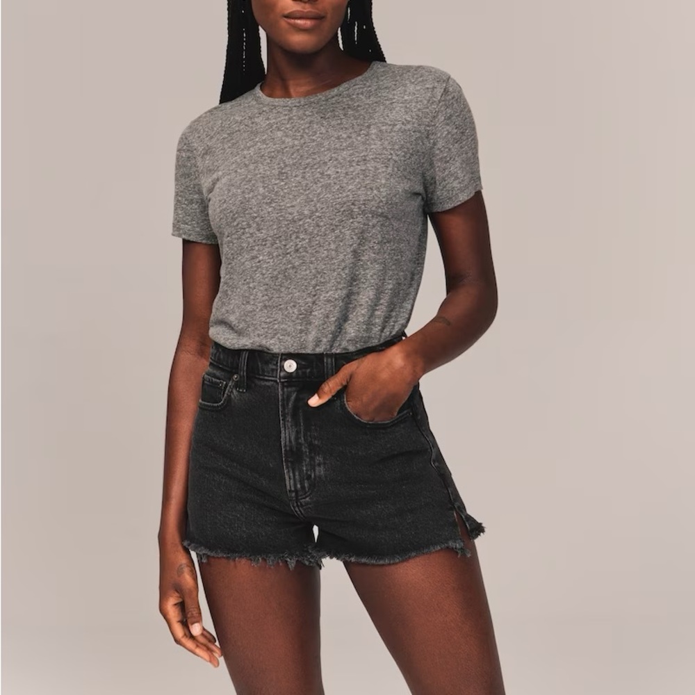 Abercrombie and Fitch High Rise Mom Short